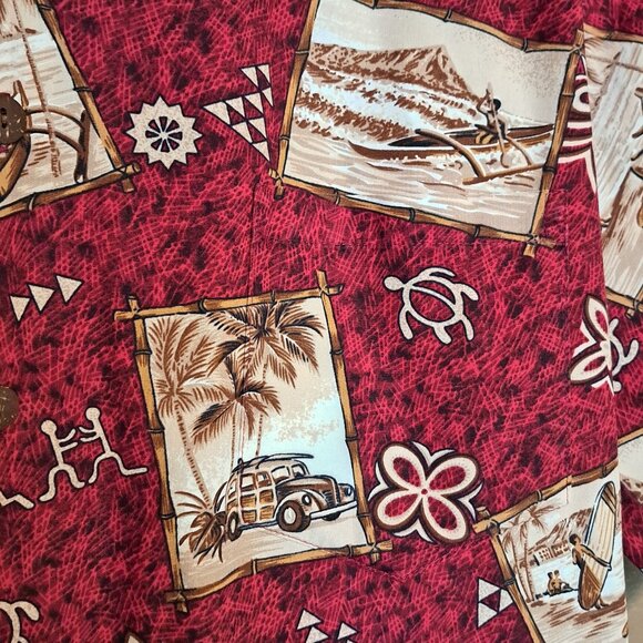 Large Hilo Hattie Hawiian Shirt - Picture 2 of 4